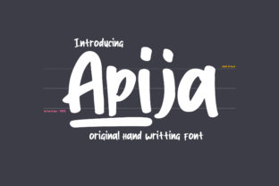 Apija: A Friendly Display Font for Editorial Design