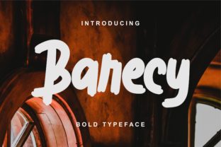 Barecy Font: A Display Typeface That Elevates Branding Projects