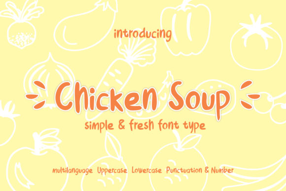 Chicken Soup Font for Creative Makers and Crafters