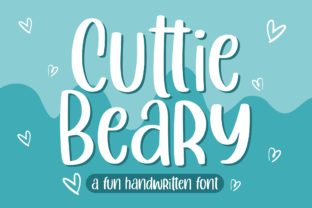 Cuttie Beary Font: A Display Typeface for Creative Business Branding