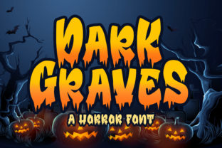 Dark Graves Font for Spooky and Stylish Craft Projects