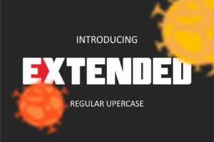 Extended Font for Polished Branding and Display Design