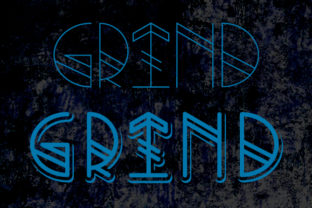Grind Font for Creative Product Makers and Designers
