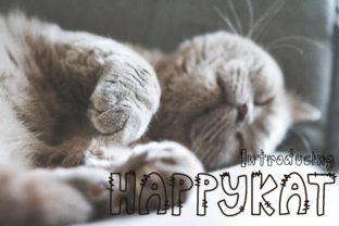 Happykat Font Review: A Display Typeface for Kitten-Themed Campaigns
