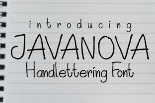 Javanova Font Review: A Playful Display Typeface for Creative Branding