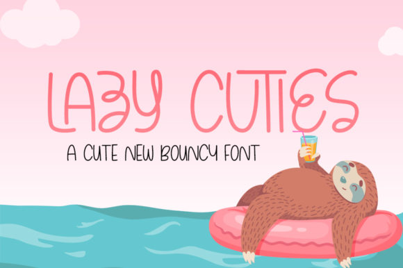 Lazy Cuties Font Review: A Whimsical Typeface for Creative Campaigns
