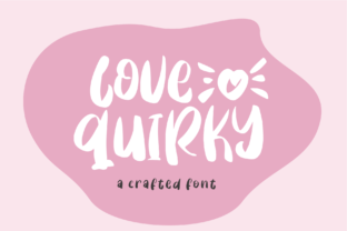 Love Quirky Font for Creative Branding and Instagram Design