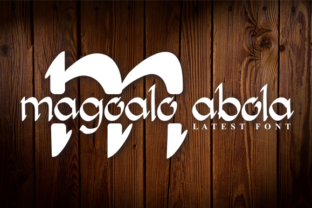 Magoalo Abola Font: A Quirky Display Typeface for Creative Projects