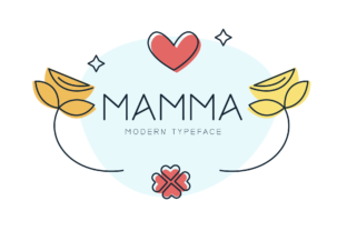 Mamma Display Font for Small Business Branding