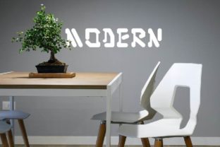 Modern Future Font: A Display Typeface for Creative Makers