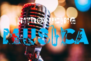 Musica Display Font for Creative Campaigns