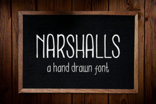 Narshalls Display Font for Modern Web Design Projects