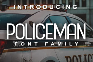 Policeman Font for Web Design and Branding