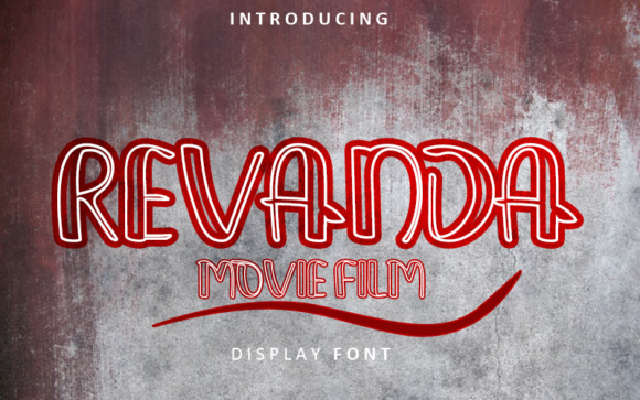 Revanda Font: A Quirky Display Typeface for Marketers
