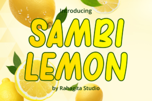 Sambi Lemon Font for a Polished Brand Identity