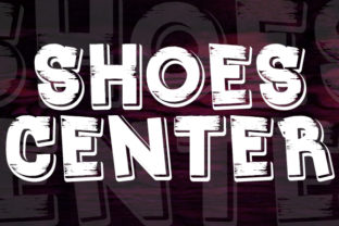 Shoes Center Font for Bold Web Design and Branding