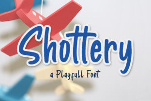 Shottery Font: A Playful Display Typeface for Bold Campaigns