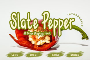 Slate Pepper Font for Display and Digital Branding