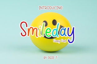 Smileday Font: A Display Typeface for Quirky, Authentic Creations
