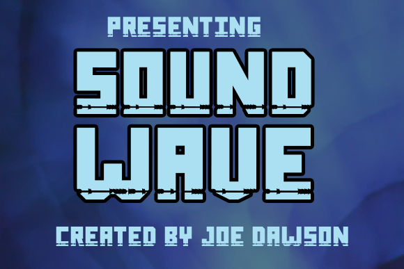 Sound Wave Font: Modern Typography for Digital Branding