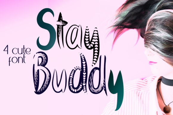 Stay Buddy Font Review: A Playful Display Typeface for Creative Campaigns
