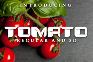 Tomato Display Font for Creative Campaigns