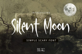 Transform Your Crafts with the Silent Moon Font