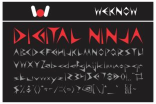 Unlock Campaign Creativity with the Digital Ninja Font